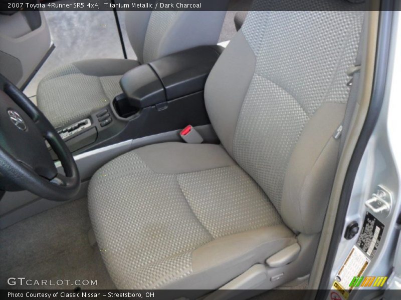 Titanium Metallic / Dark Charcoal 2007 Toyota 4Runner SR5 4x4