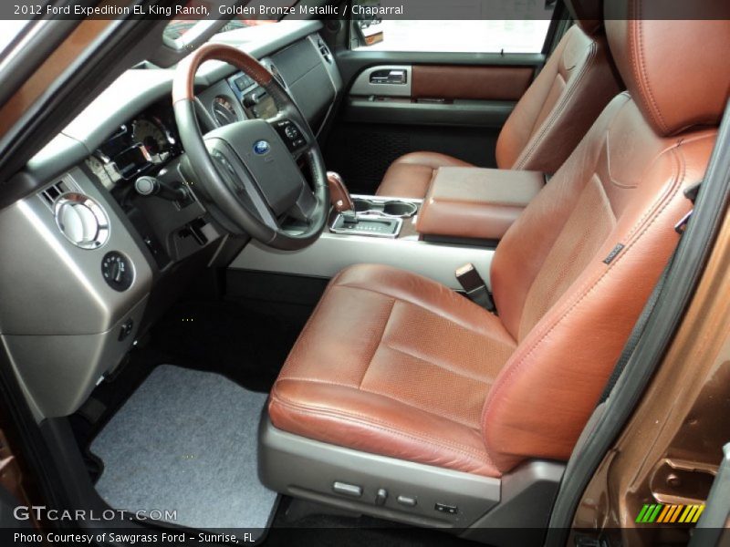  2012 Expedition EL King Ranch Chaparral Interior