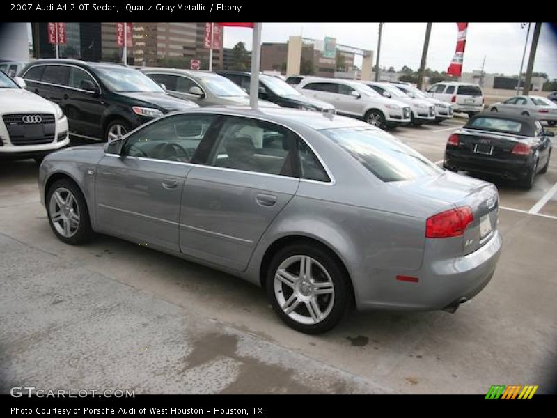 Quartz Gray Metallic / Ebony 2007 Audi A4 2.0T Sedan