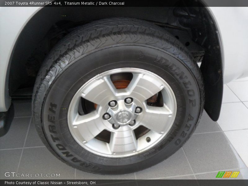 Titanium Metallic / Dark Charcoal 2007 Toyota 4Runner SR5 4x4