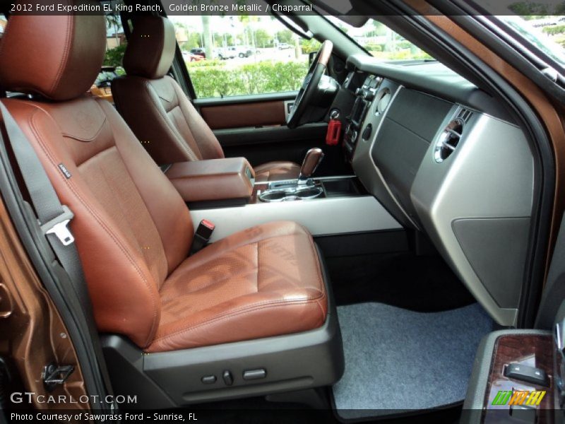 Golden Bronze Metallic / Chaparral 2012 Ford Expedition EL King Ranch