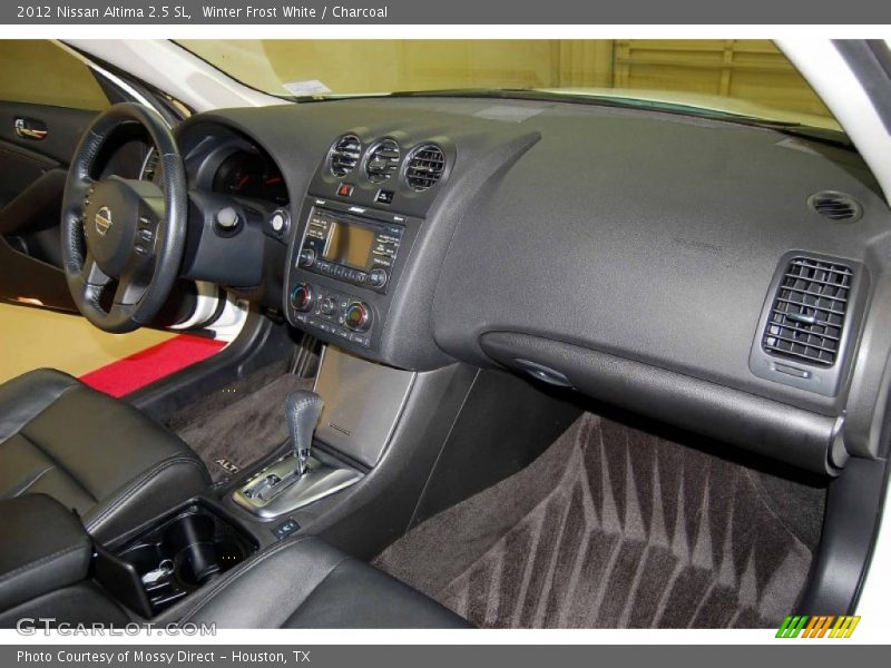 Winter Frost White / Charcoal 2012 Nissan Altima 2.5 SL