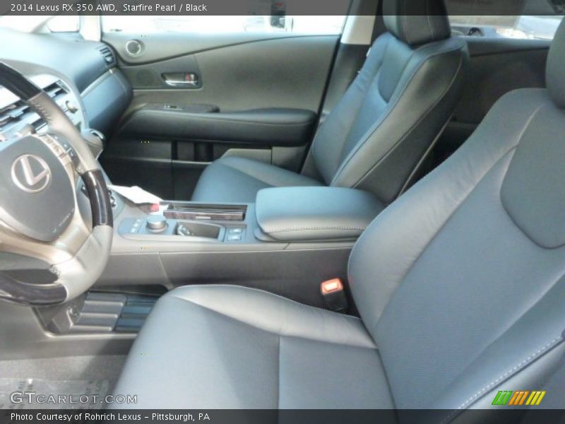 Starfire Pearl / Black 2014 Lexus RX 350 AWD