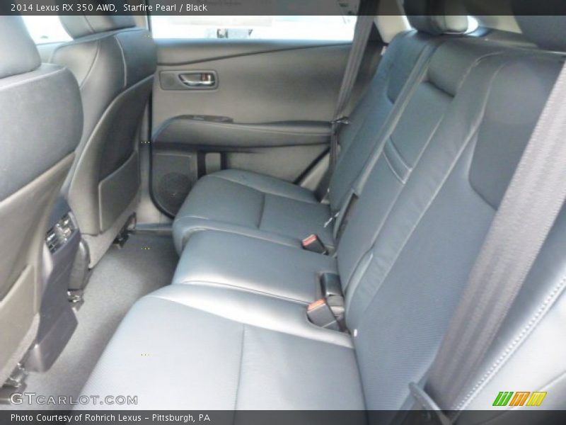 Starfire Pearl / Black 2014 Lexus RX 350 AWD