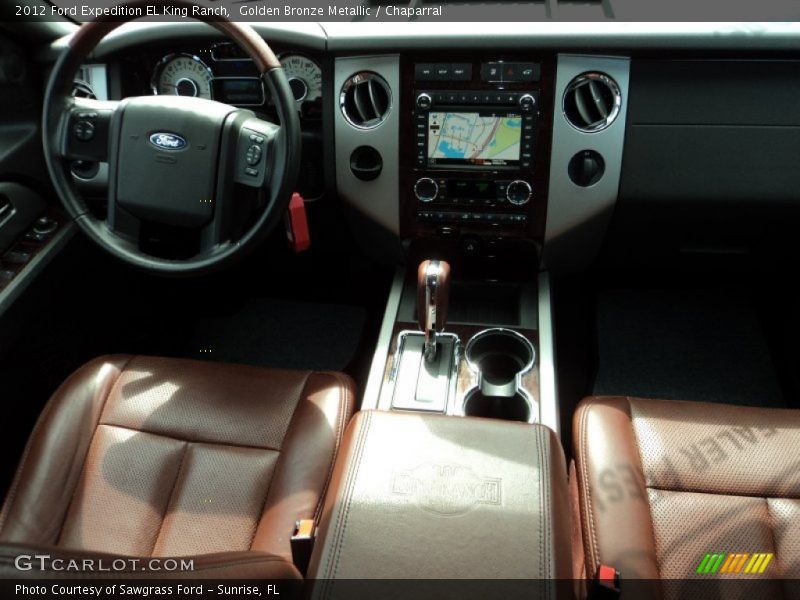 Golden Bronze Metallic / Chaparral 2012 Ford Expedition EL King Ranch