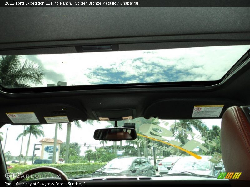 Golden Bronze Metallic / Chaparral 2012 Ford Expedition EL King Ranch