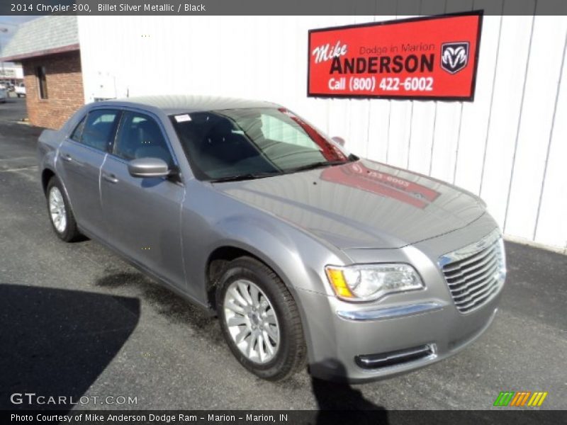 Billet Silver Metallic / Black 2014 Chrysler 300