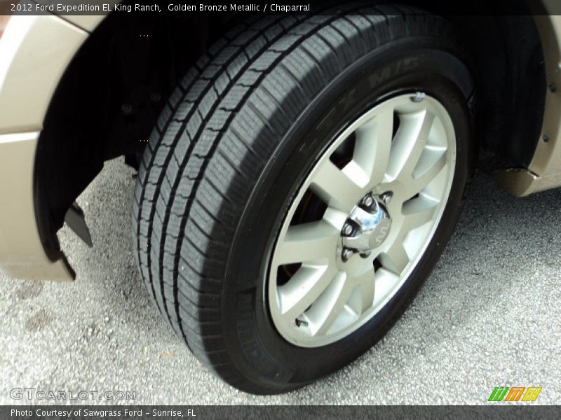 Golden Bronze Metallic / Chaparral 2012 Ford Expedition EL King Ranch