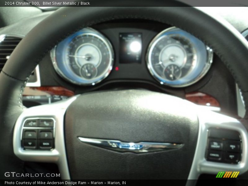 Billet Silver Metallic / Black 2014 Chrysler 300