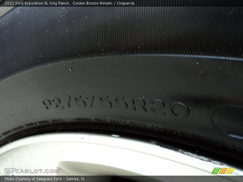 Golden Bronze Metallic / Chaparral 2012 Ford Expedition EL King Ranch