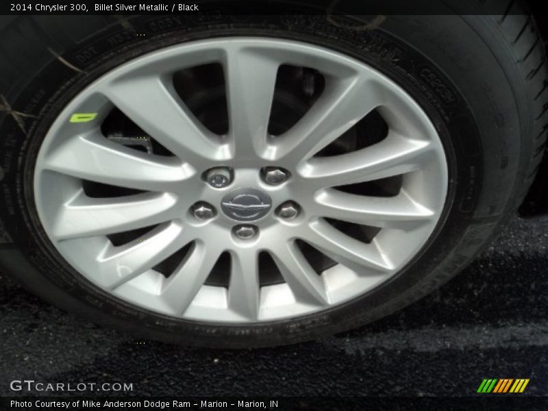 Billet Silver Metallic / Black 2014 Chrysler 300