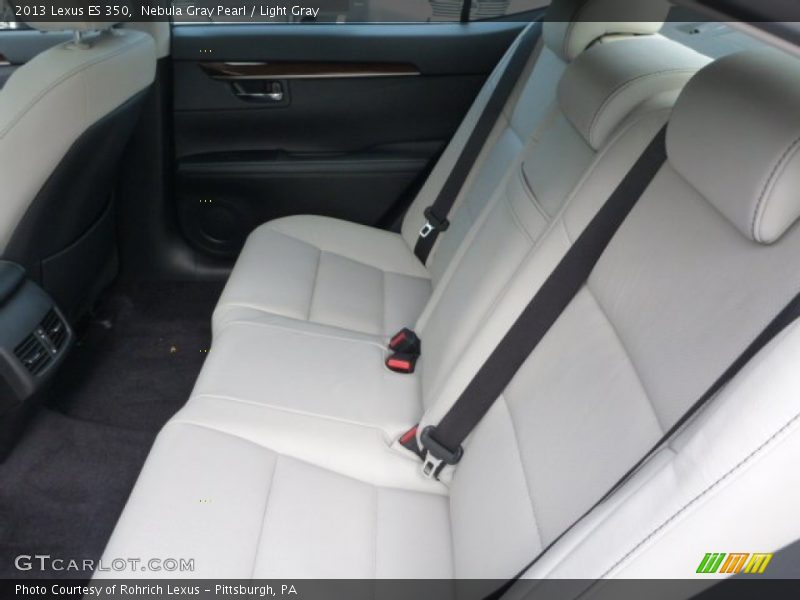 Nebula Gray Pearl / Light Gray 2013 Lexus ES 350