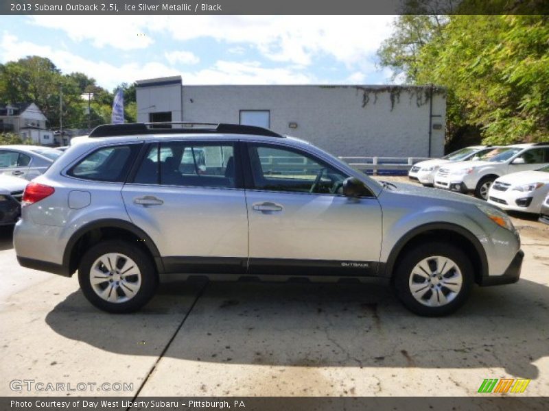 Ice Silver Metallic / Black 2013 Subaru Outback 2.5i