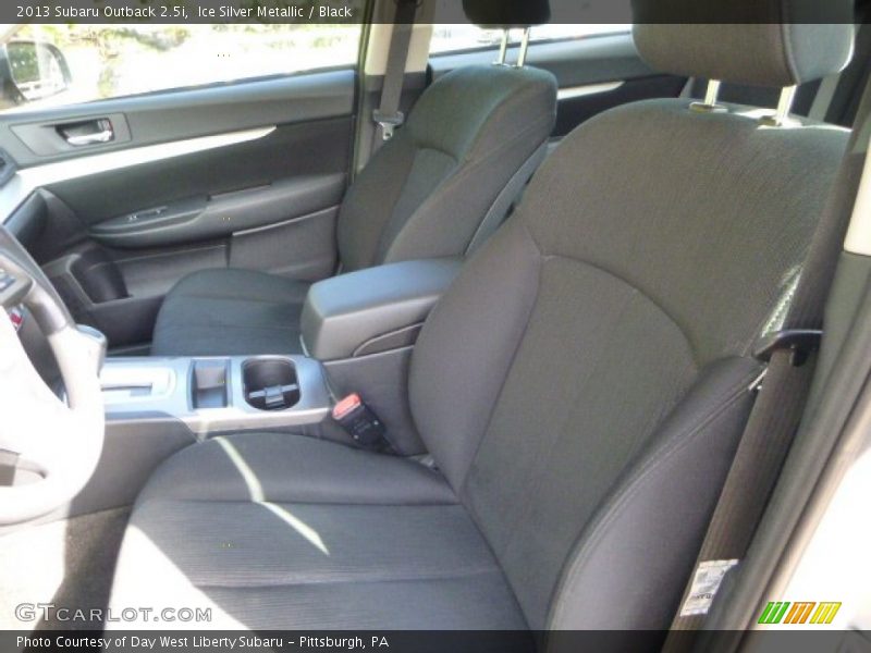 Ice Silver Metallic / Black 2013 Subaru Outback 2.5i
