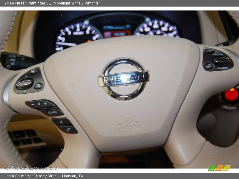 Moonlight White / Almond 2014 Nissan Pathfinder SL