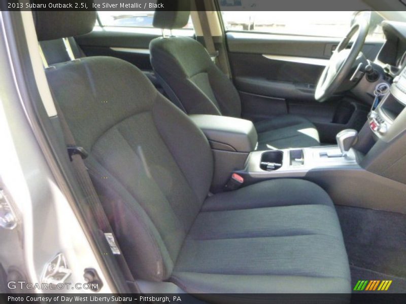 Ice Silver Metallic / Black 2013 Subaru Outback 2.5i
