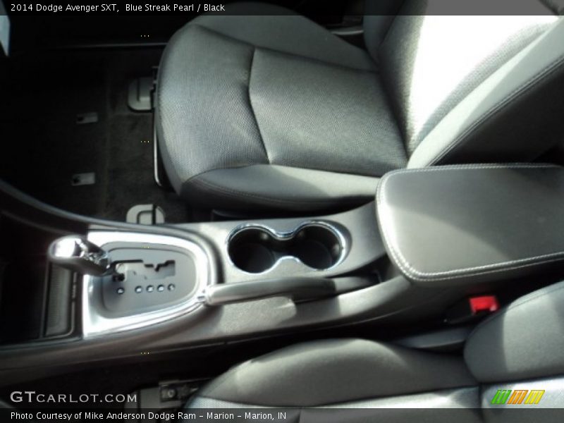 Blue Streak Pearl / Black 2014 Dodge Avenger SXT