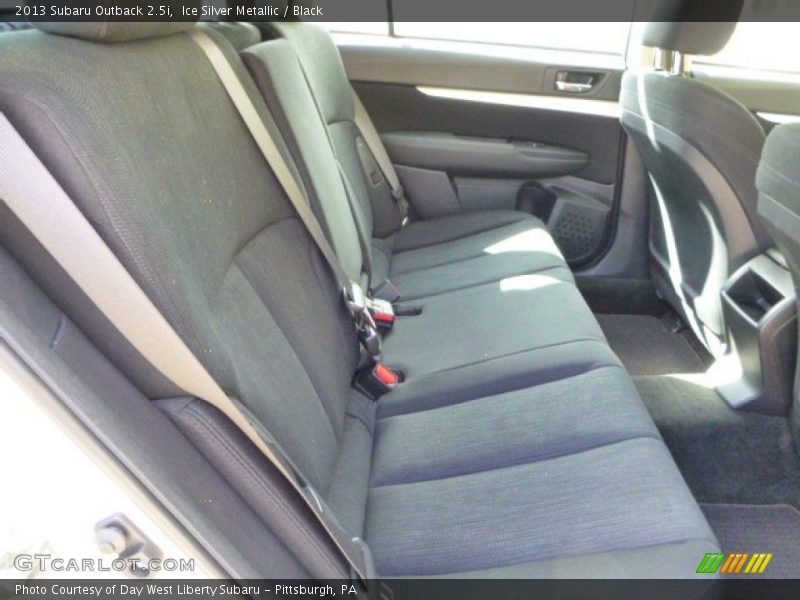Ice Silver Metallic / Black 2013 Subaru Outback 2.5i