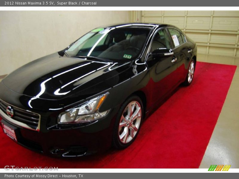 Super Black / Charcoal 2012 Nissan Maxima 3.5 SV