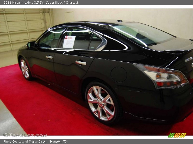 Super Black / Charcoal 2012 Nissan Maxima 3.5 SV