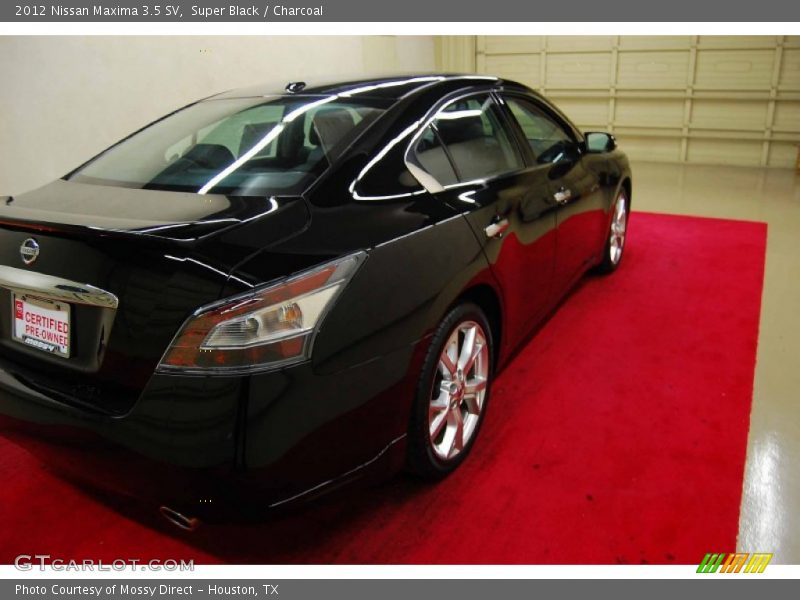 Super Black / Charcoal 2012 Nissan Maxima 3.5 SV