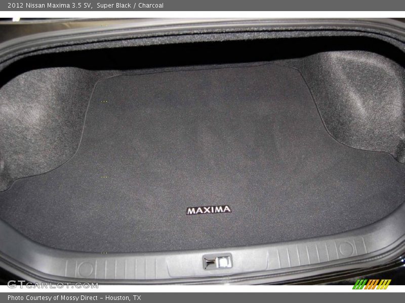 Super Black / Charcoal 2012 Nissan Maxima 3.5 SV