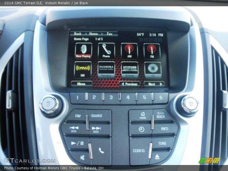 Iridium Metallic / Jet Black 2014 GMC Terrain SLE