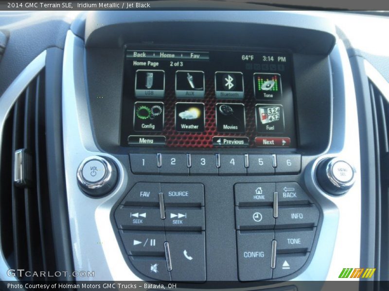 Iridium Metallic / Jet Black 2014 GMC Terrain SLE