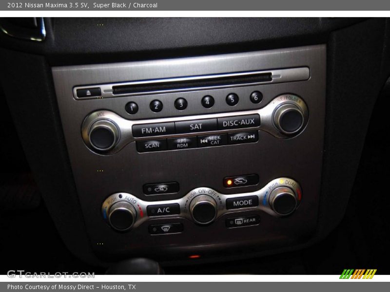 Super Black / Charcoal 2012 Nissan Maxima 3.5 SV