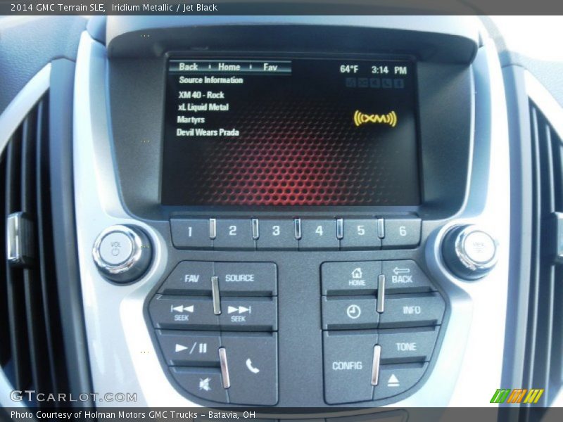 Iridium Metallic / Jet Black 2014 GMC Terrain SLE