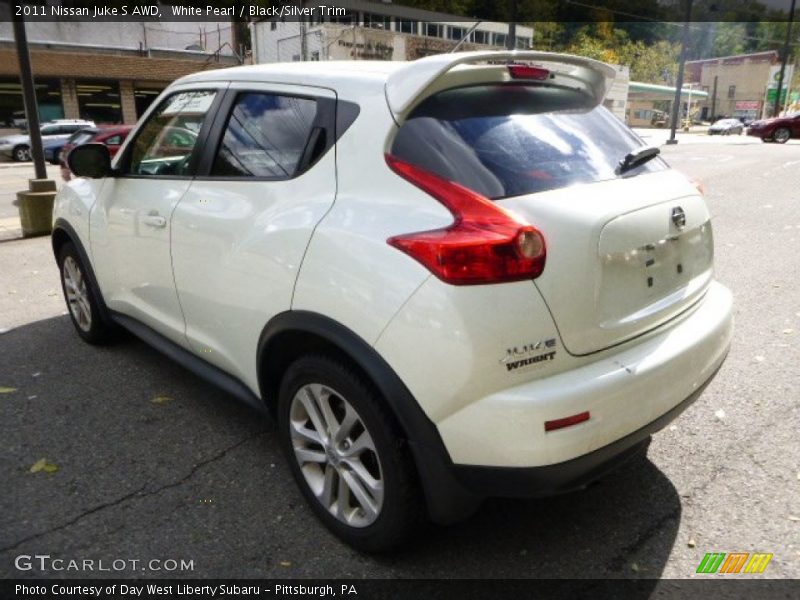 White Pearl / Black/Silver Trim 2011 Nissan Juke S AWD