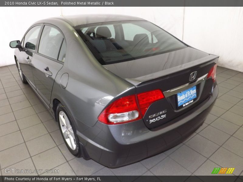Polished Metal Metallic / Black 2010 Honda Civic LX-S Sedan