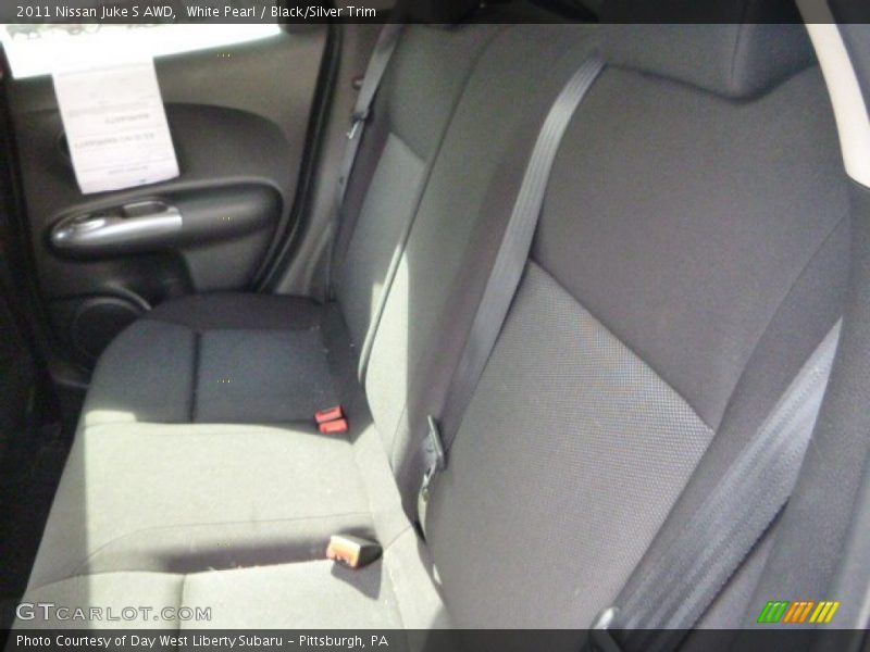 White Pearl / Black/Silver Trim 2011 Nissan Juke S AWD
