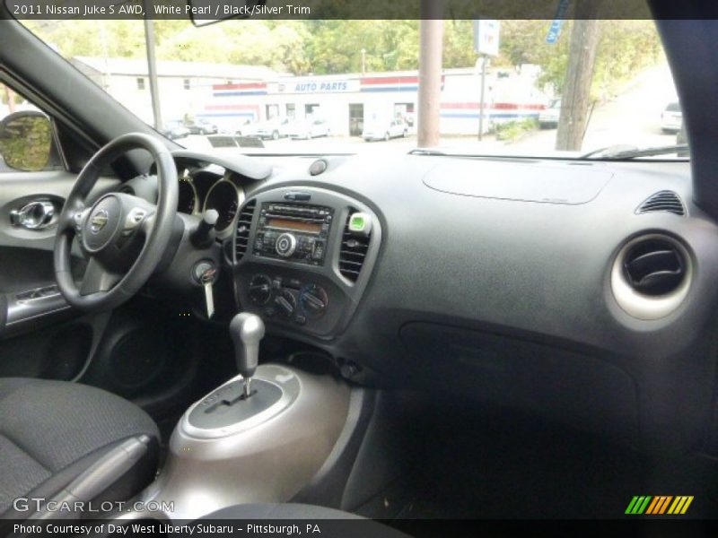 White Pearl / Black/Silver Trim 2011 Nissan Juke S AWD