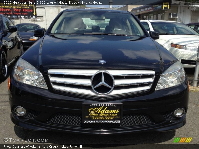 Black / Almond/Mocha 2010 Mercedes-Benz C 300 Luxury 4Matic