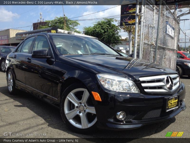 Black / Almond/Mocha 2010 Mercedes-Benz C 300 Luxury 4Matic