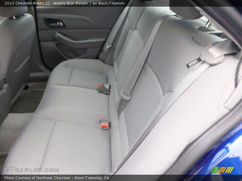 Atlantis Blue Metallic / Jet Black/Titanium 2013 Chevrolet Malibu LS