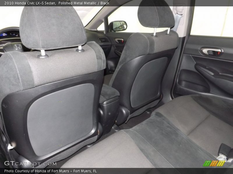 Polished Metal Metallic / Black 2010 Honda Civic LX-S Sedan