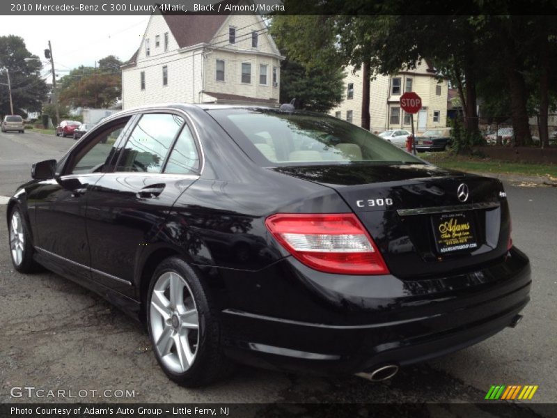 Black / Almond/Mocha 2010 Mercedes-Benz C 300 Luxury 4Matic