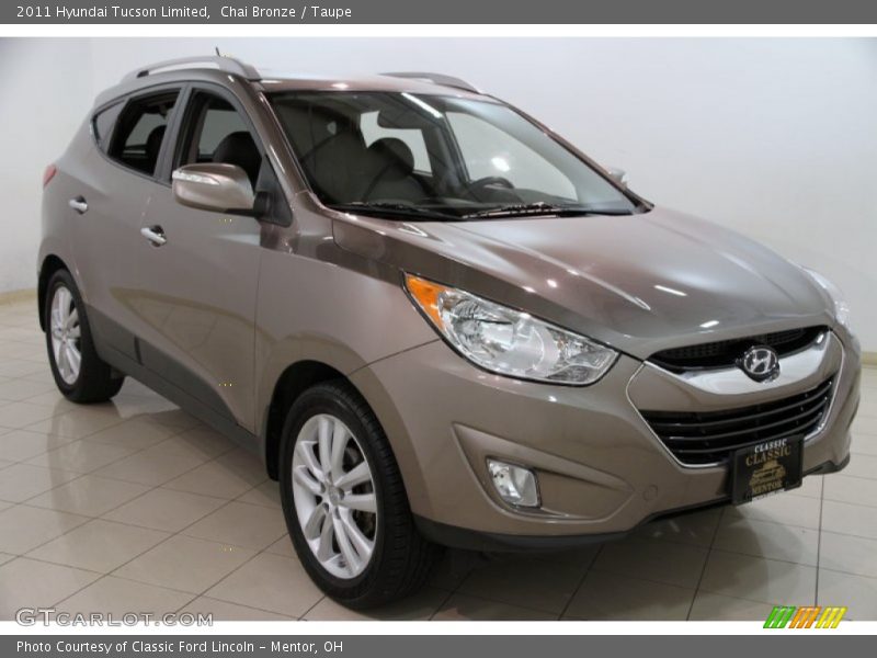 Chai Bronze / Taupe 2011 Hyundai Tucson Limited