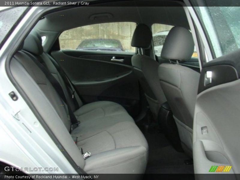 Radiant Silver / Gray 2011 Hyundai Sonata GLS