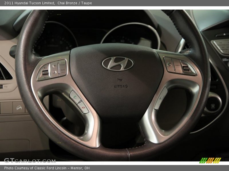 Chai Bronze / Taupe 2011 Hyundai Tucson Limited