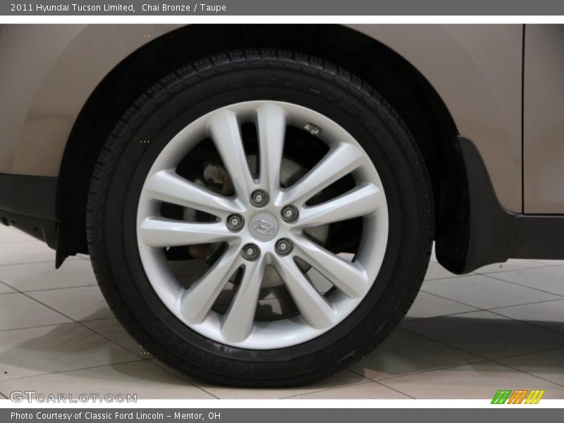 Chai Bronze / Taupe 2011 Hyundai Tucson Limited