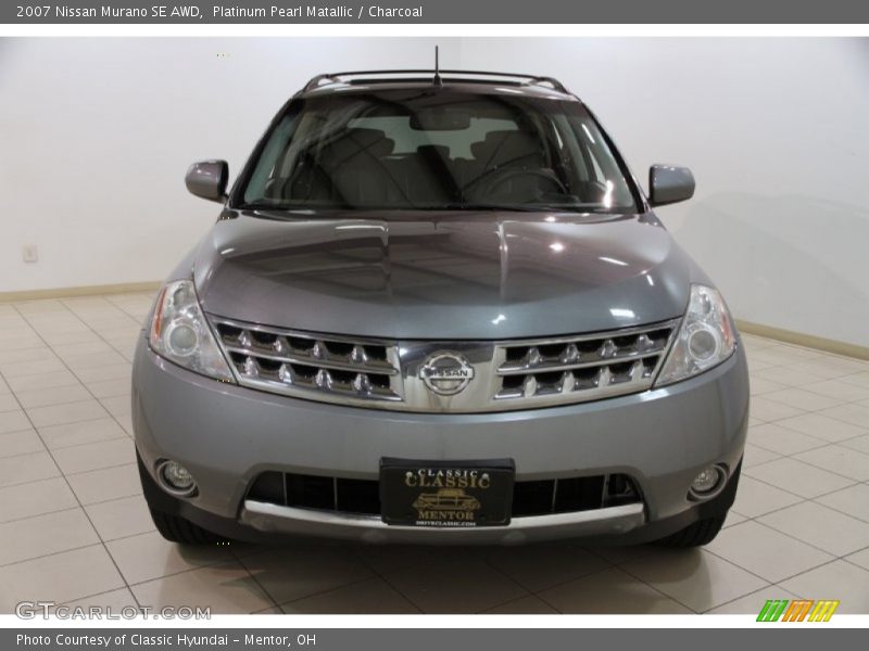 Platinum Pearl Matallic / Charcoal 2007 Nissan Murano SE AWD
