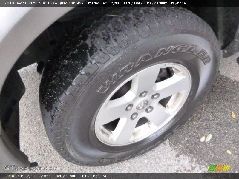 Inferno Red Crystal Pearl / Dark Slate/Medium Graystone 2010 Dodge Ram 1500 TRX4 Quad Cab 4x4