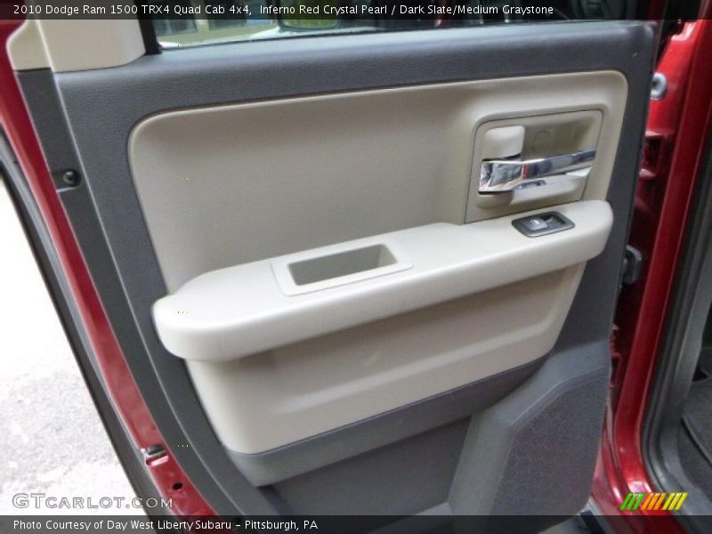 Inferno Red Crystal Pearl / Dark Slate/Medium Graystone 2010 Dodge Ram 1500 TRX4 Quad Cab 4x4