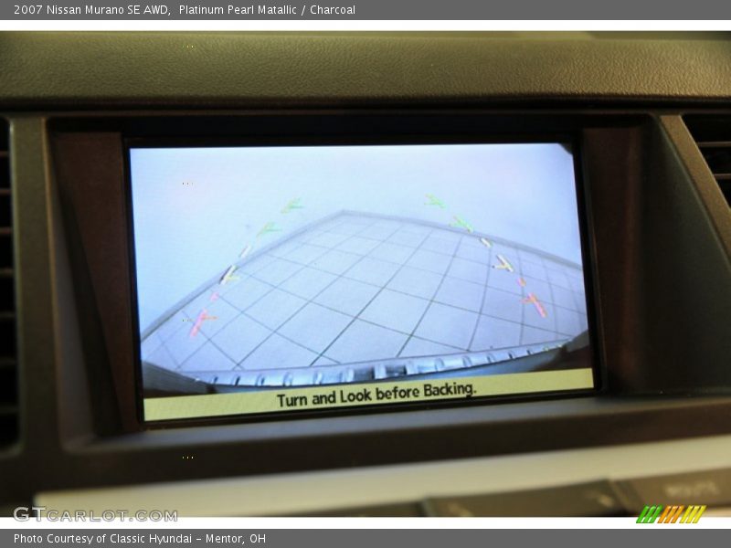 Platinum Pearl Matallic / Charcoal 2007 Nissan Murano SE AWD