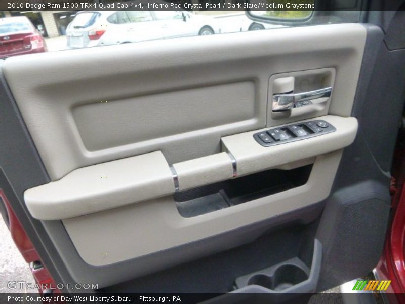 Inferno Red Crystal Pearl / Dark Slate/Medium Graystone 2010 Dodge Ram 1500 TRX4 Quad Cab 4x4