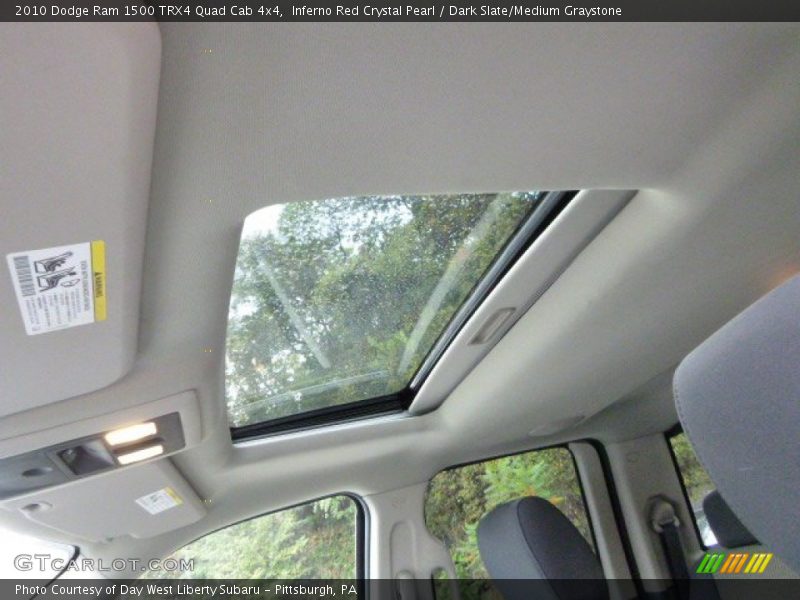 Inferno Red Crystal Pearl / Dark Slate/Medium Graystone 2010 Dodge Ram 1500 TRX4 Quad Cab 4x4