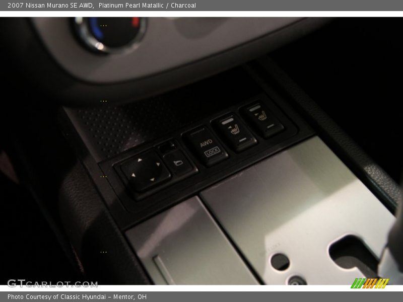 Platinum Pearl Matallic / Charcoal 2007 Nissan Murano SE AWD